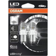 Габаритные LED лампы OSRAM P21/5W LEDriving PREMIUM 4052899367975  цена и информация | Автомобильная ксеноновая лампа D2R 6000К (Китай) | kaup24.ee