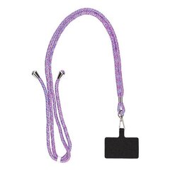 Mobile Phone Hanging Cord Ksix, 160 cm, Polüester, Värvus - Roosa цена и информация | Держатели для телефонов | kaup24.ee