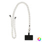 Mobile Phone Hanging Cord Ksix, 160 cm, Polüester, Värvus - Kollane hind ja info | Mobiiltelefonide hoidjad | kaup24.ee