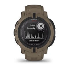 Garmin Instinct® 2 Solar Tactical Coyote Tan hind ja info | Nutikellad (smartwatch) | kaup24.ee