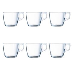 Kohvitasside komplekt Luminarc 6 tk Läbipaistev (22 cl) hind ja info | Klaasid, tassid ja kannud | kaup24.ee