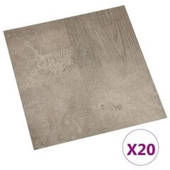 Põrandaplaadid 20 tk, hall hind ja info | Põrandaplaadid | kaup24.ee