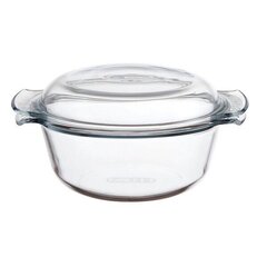 Kastrul klaasist kaanega Pyrex Classic Läbipaistev Klaas: Maht - 1 L hind ja info | Ahjuvormid ja küpsetustarvikud | kaup24.ee