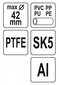 Torukäärid, lõikur YATO PVC PP, PE, PU 42mm YT-22271 цена и информация | Käsitööriistad | kaup24.ee