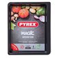 Mittenakkuv Ahjuplaat Pyrex Magic Tsingitud Teras: Mõõtmed - 40 x 31 cm цена и информация | Ahjuvormid ja küpsetustarvikud | kaup24.ee