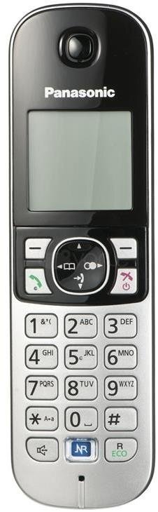 Lauatelefon Panasonic KX-TGA681FXB, must цена и информация | Lauatelefonid | kaup24.ee
