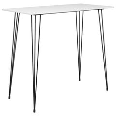 Комплект барной мебели из 7 частей, белый цена и информация | Комплекты мебели для столовой | kaup24.ee
