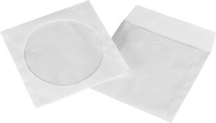 Hama CD-ROM Paper Sleeves 100 white цена и информация | Виниловые пластинки, CD, DVD | kaup24.ee