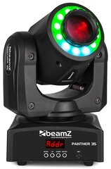 BeamZ Panther 35 Led Spot Moving Head со светодиодным кольцом цена и информация | Гудки для вечеринки Clown Face (4шт.) | kaup24.ee