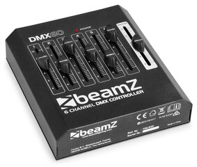 beamZ DMX60 kontroller 6-kanaliline hind ja info | Peokaunistused | kaup24.ee