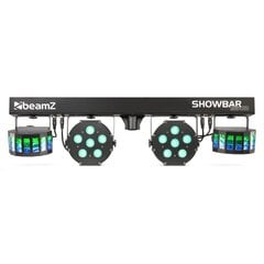 beamZ SB02 ShowBar aku 2x Derby ja 2x PAR hind ja info | Peokaunistused | kaup24.ee