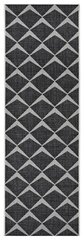 Northrugs vaip Jaffa Black Cream 70x200 cm hind ja info | Vaibad | kaup24.ee