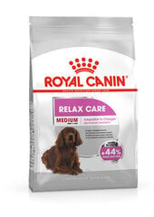 Сухой корм для взрослых собак средних пород 11 кг-25 кг Royal Canin Medium Relax Care, 10 кг цена и информация |  Сухой корм для собак | kaup24.ee