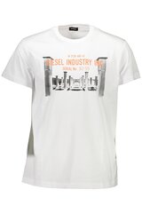 Футболка мужская Diesel, белая цена и информация | Мужские футболки | kaup24.ee