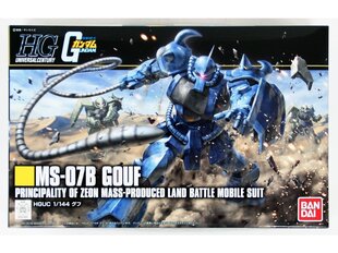 Сборная пластиковая модель Bandai - HGUC MS-07B GOUF, 1/144, 58007 цена и информация | Конструкторы и кубики | kaup24.ee