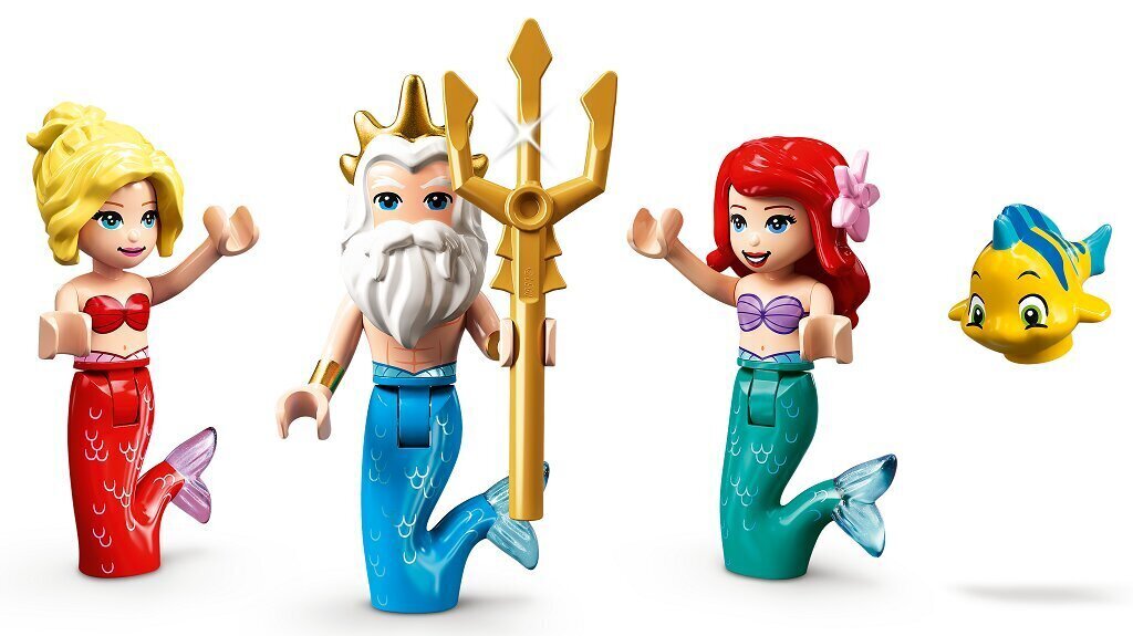 43207 LEGO® | Disney Princess Arieli veealune palee hind ja info | Klotsid ja konstruktorid | kaup24.ee