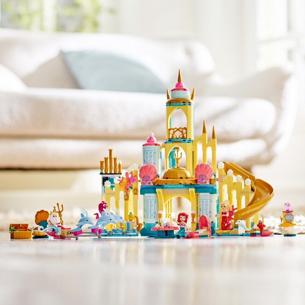 43207 LEGO® | Disney Princess Arieli veealune palee цена и информация | Klotsid ja konstruktorid | kaup24.ee