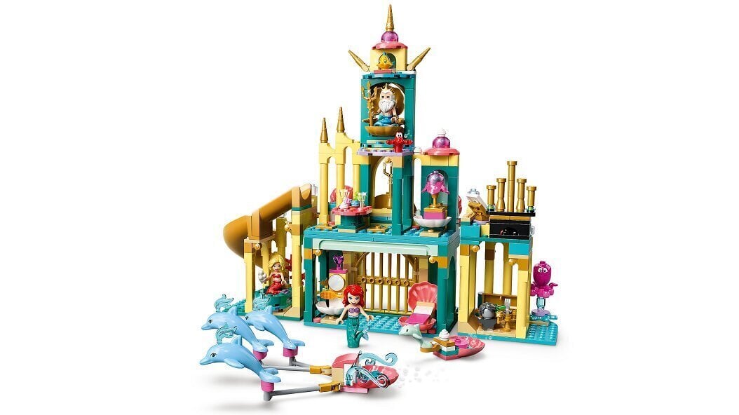 43207 LEGO® | Disney Princess Arieli veealune palee hind ja info | Klotsid ja konstruktorid | kaup24.ee