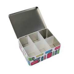 Bigbuy Home коробка с отсеками, 20.5 x 8.4 x 16.5 см цена и информация | Ящики для вещей | kaup24.ee