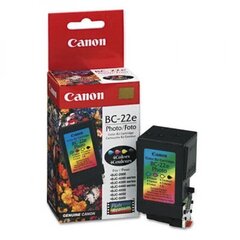 Чернильный фото картридж Canon BC-22e BC22e C/M/BK/W цена и информация | Картриджи для струйных принтеров | kaup24.ee