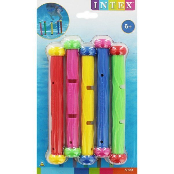 Veemäng Stick Intex (5 PCS) hind ja info | Ujumislestad | kaup24.ee