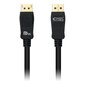DisplayPort Kaabel NANOCABLE HDR 8K Ultra HD Must: Mõõt - 1 m hind ja info | Kaablid ja juhtmed | kaup24.ee