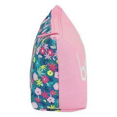 Школьный несессер Benetton Blooming, розовый цена и информация | Школьные рюкзаки, спортивные сумки | kaup24.ee