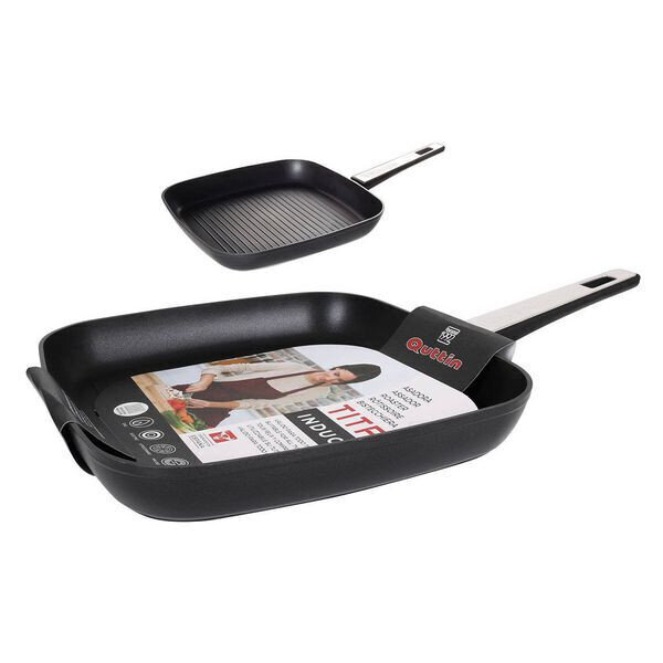 Grill-pann Quttin duralumiinium (28 x 28 cm) hind ja info | Pannid | kaup24.ee