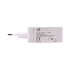 USB Seinalaadija TooQ TQWC-2SC03WT цена и информация | Зарядные устройства для телефонов | kaup24.ee