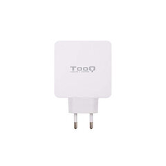 USB Seinalaadija TooQ TQWC-2SC03WT hind ja info | Mobiiltelefonide laadijad | kaup24.ee