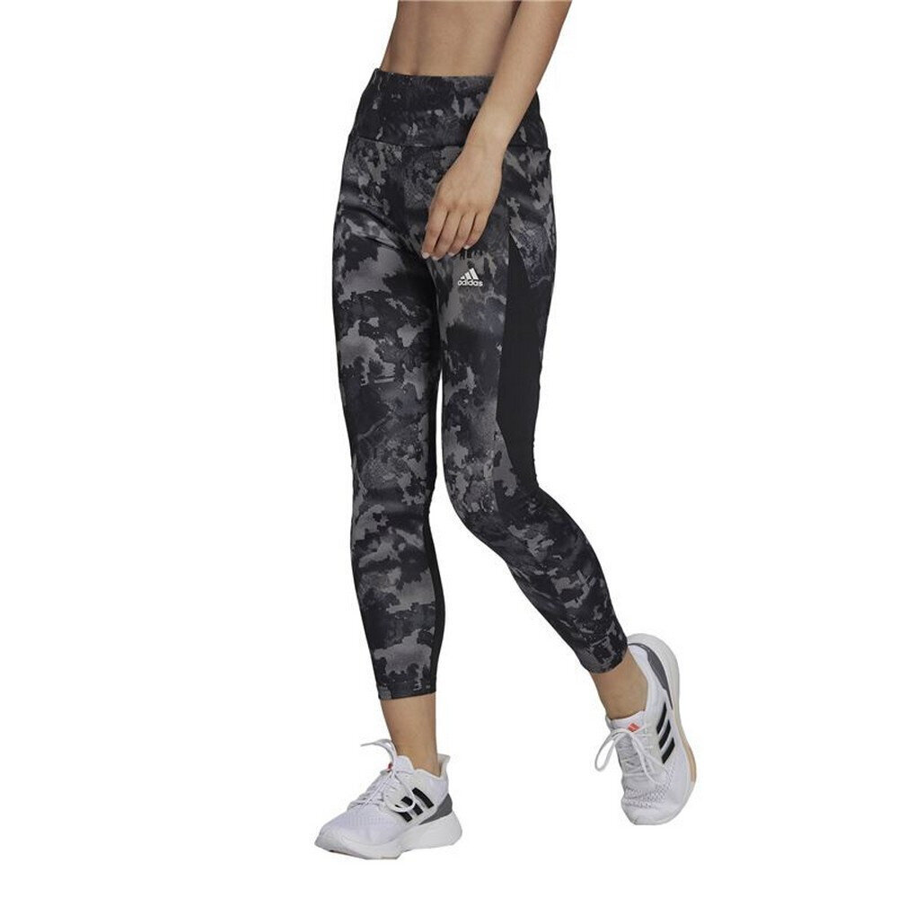 Spordisäärised Adidas D2M Print High-Rise Must цена и информация | Naiste spordiriided | kaup24.ee