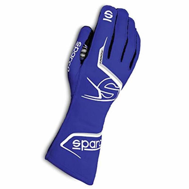 Karting Gloves Sparco ARROW Sinine Suurus 10 S3710679 цена и информация | Meeste sallid, mütsid ja kindad | kaup24.ee