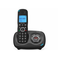 Alcatel XL 595B, черный цена и информация | Стационарные телефоны | kaup24.ee