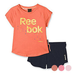 Children's Sports Outfit Reebok G ES SS: Цвет - Коралл цена и информация | Комплекты для девочек | kaup24.ee