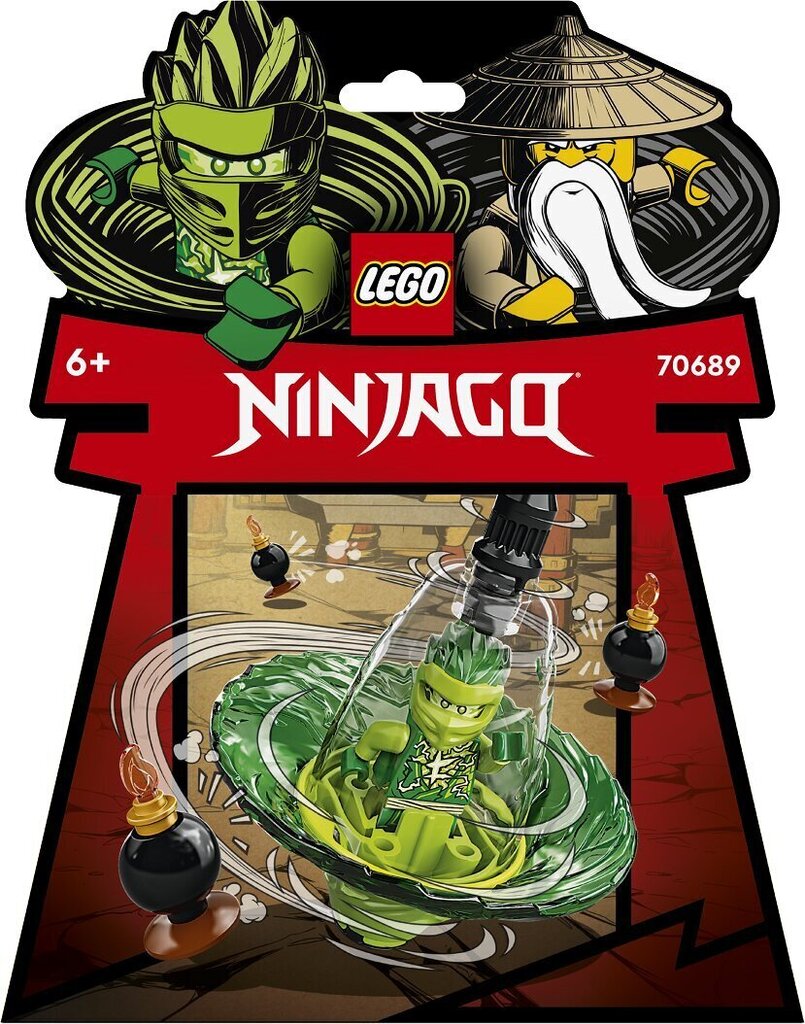 Обучение кружитцу ниндзя Ллойда 70689 LEGO® NINJAGO цена | kaup24.ee