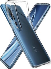 Spigen Liquid Crystal Xiaomi Mi 10/Mi 10 Pro Crystal, läbipaistev hind ja info | Telefoni kaaned, ümbrised | kaup24.ee