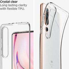 Spigen Liquid Crystal Xiaomi Mi 10/Mi 10 Pro Crystal, läbipaistev hind ja info | Telefoni kaaned, ümbrised | kaup24.ee