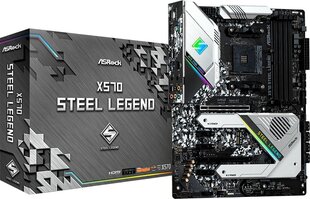 ASRock X570 Steel Legend цена и информация | Материнские платы | kaup24.ee