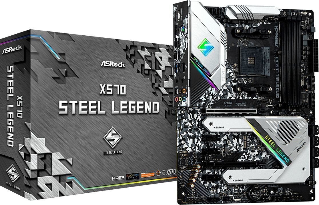 ASRock X570 Steel Legend цена и информация | Emaplaadid | kaup24.ee