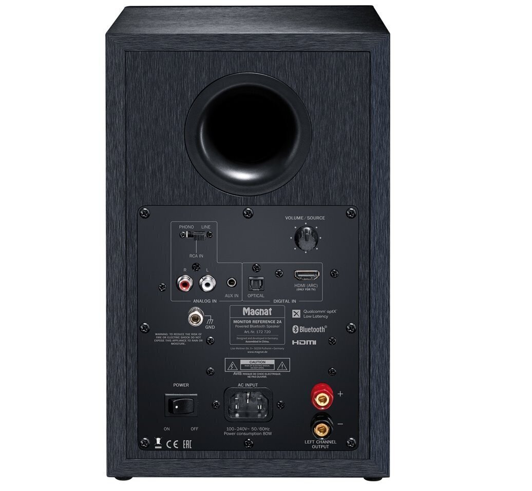 Juhtmeta Bluetoothi kõlar Magnat monitori viide 2A must / paar hind ja info | Kõlarid | kaup24.ee