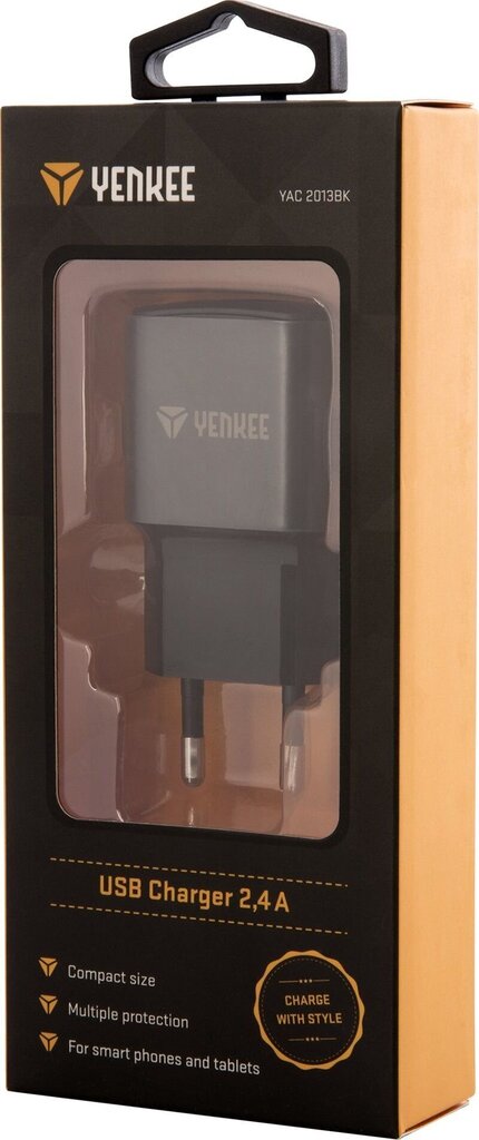 Yenkee Quick Charge 3.0 hind ja info | Mobiiltelefonide laadijad | kaup24.ee