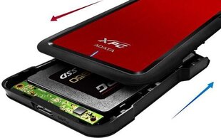 Adata XPG EX500 цена и информация | Внутренние жёсткие диски (HDD, SSD, Hybrid) | kaup24.ee