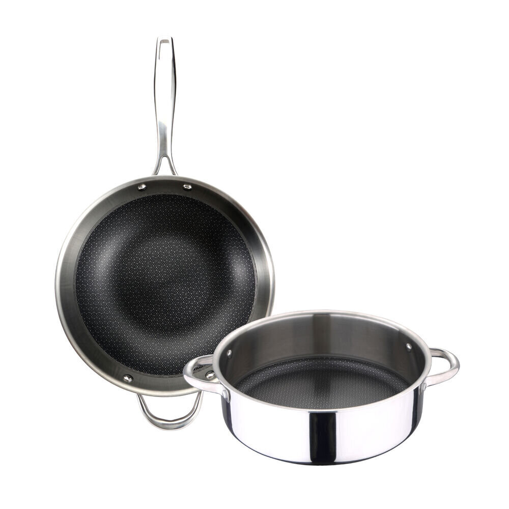 Kuumuskindlast bakeliidist valmistatud käepide Masterpro Cookware Hi-Tech 3 Alumiinium (2 pcs) цена и информация | Pannid | kaup24.ee