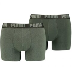 Meeste aluspüksid Puma Basic Boxer 2P M 906823 37, 2 tk цена и информация | Мужские трусы | kaup24.ee