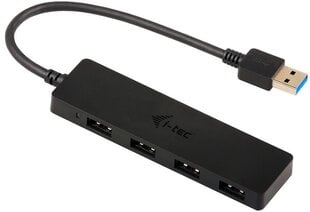 USB-разветвитель i-Tec U3HUB404 цена и информация | Адаптеры и USB-hub | kaup24.ee