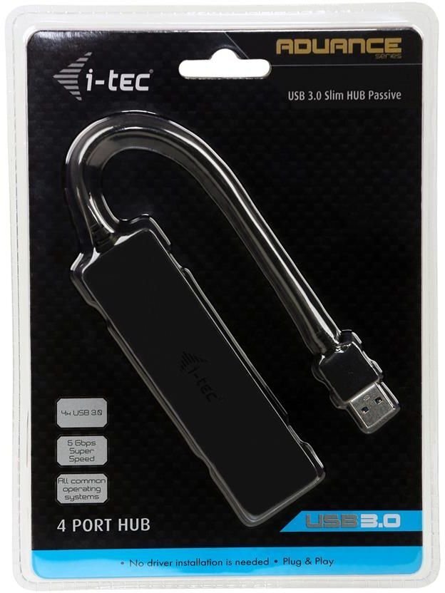 USB-jaotur i-Tec U3HUB404 hind ja info | USB jagajad, adapterid | kaup24.ee