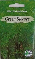 Укроп Green Sleeves, 2 шт. цена и информация | Семена овощей, ягод | kaup24.ee