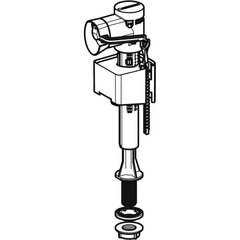 Водоналивной механизм Geberit 340 тип 1/2", подключение нижнее, подключение пластик. 136.726.00.1 цена и информация | Детали для унитазов, биде | kaup24.ee