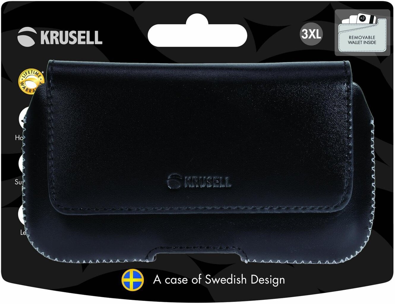 Krusell Hector Plus Case 3XL, universaalne hind ja info | Telefoni kaaned, ümbrised | kaup24.ee