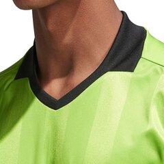 Meeste T-särk Adidas Referee 18 Jersey T-shirt M CV6312, roheline hind ja info | Meeste T-särgid | kaup24.ee